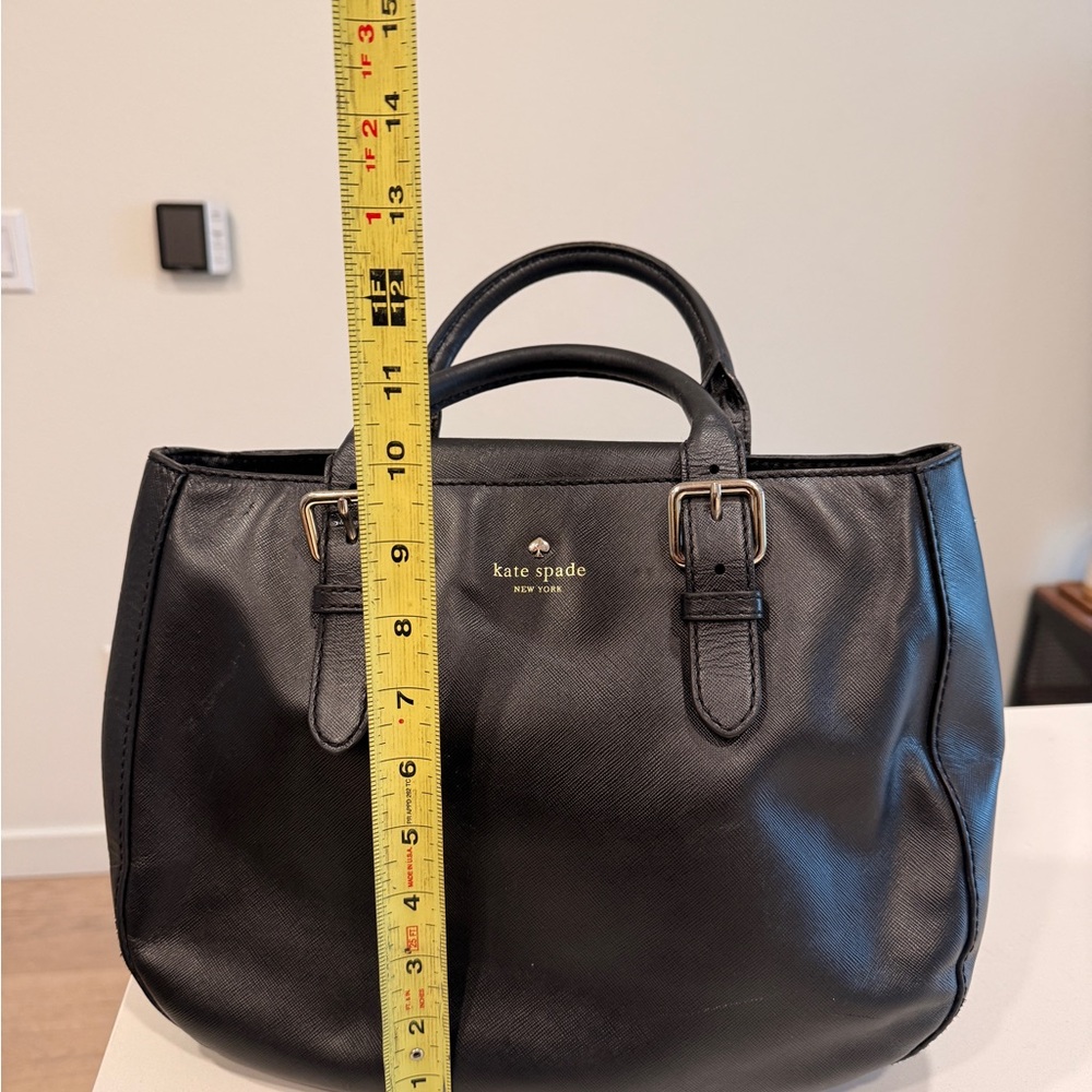 Kate Spade Black Leather Tote